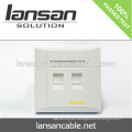 LANSAN Alta calidad rj45 cat5e cat6 utp hembra keystone jack